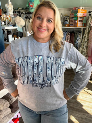 Clover Blue Eagles LS Shirt